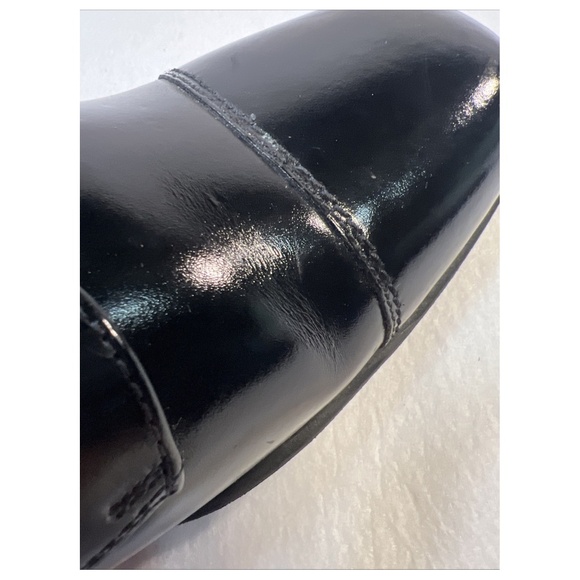 Florsheim Boy's Lace Up Dress Shoes Size 3.5 Youth Some Scuffs Cap Toe Oxford - Picture 14 of 16